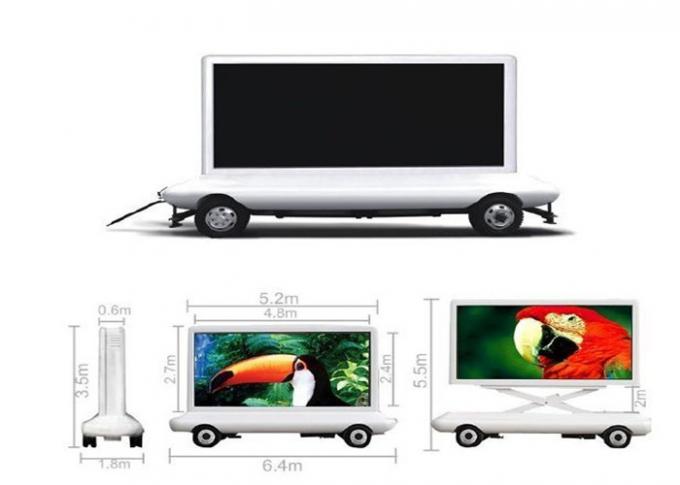 صفحه نمایش LED کامیون موبایل