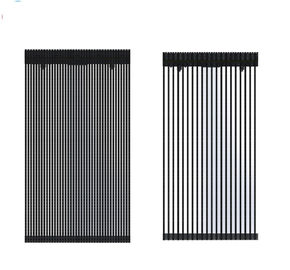 صفحه نمایش پرده LED شفاف Ultrathin P31.25 ظرفیت بار باد بسیار شدید