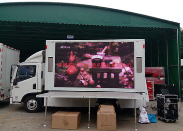 HD P16 Mobile Trailer LED نمایش اسکن استاتیک طراحی 15 - 200 متر فاصله را مشاهده کنید