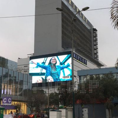 P10 HD با وضوح بالا نمایشگر LED کامل رنگ 320 * 160 میلی متر اندازه ماژول FCC تایید شده است