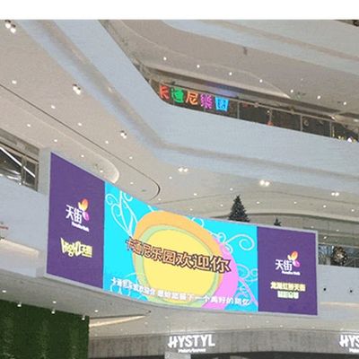 SMD2121 Lamp P3 Advertising LED Display 111111 Dots / Sqm Pixel 1100 Cd / ㎡ روشنایی