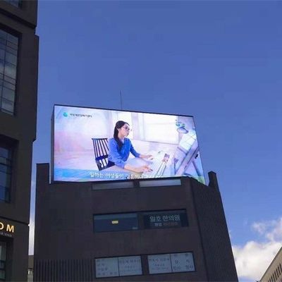 تبلیغات بیرون در فضای باز LED روشنایی بالا IP65 ضد آب 1920 هرتز نرخ تجدید