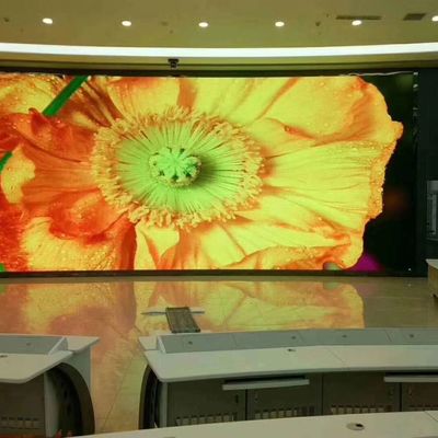 صفحه نمایش تبلیغاتی در فضای باز HD P3 با کیفیت داخلی LED با وضوح بالا 3 - 15 متر مشاهده فاصله