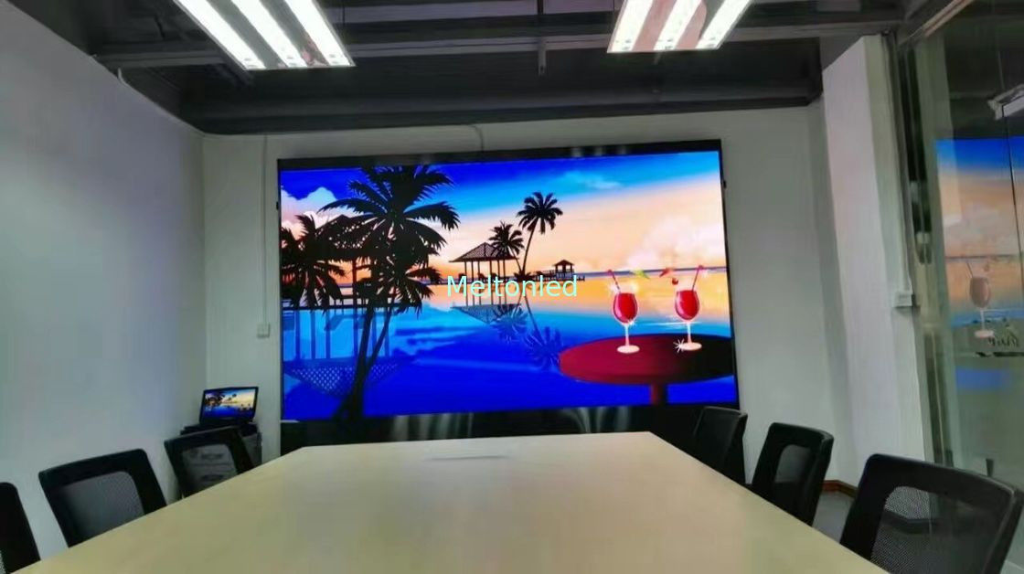 منحنی P3 نمایشگر تصویری LED با رنگ کامل ، دیوار ویدئویی LED داخلی برای کنفرانس