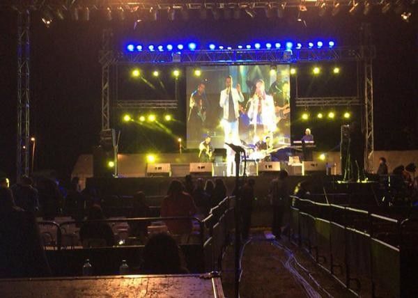 نمایش موسیقی داخلی داخل صحنه Stage LED Screen P6.25 40dots * 40dots وضوح ماژول