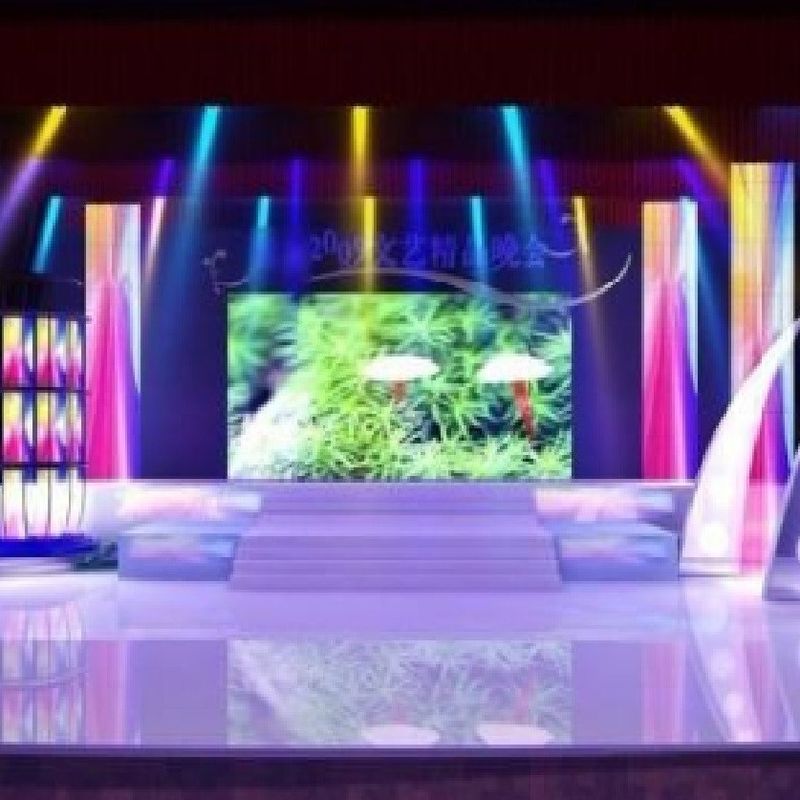 صفحه نمایش LED اجاره ای در فضای باز P5 Stage HD 1R1G1B برای تبلیغات تجاری