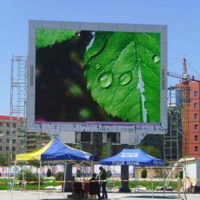 نمایشگر LED با کیفیت بالا SMD Outdoor P10 ، صفحه نمایش LED در فضای باز 14 - 16 بیتی